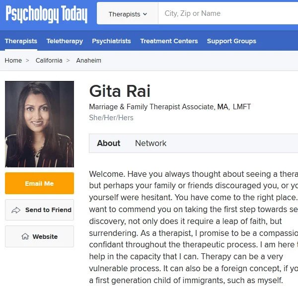 lmft gita rai